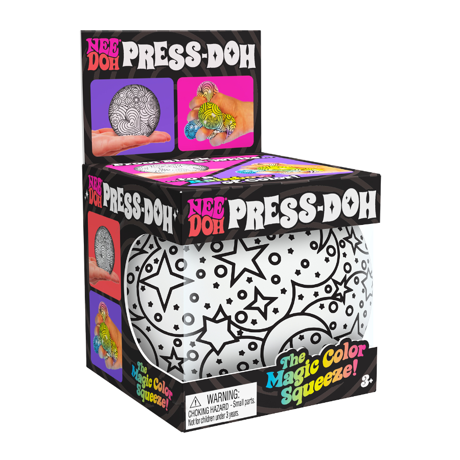 Schylling Nee-Doh Press-Doh Colour Assorted