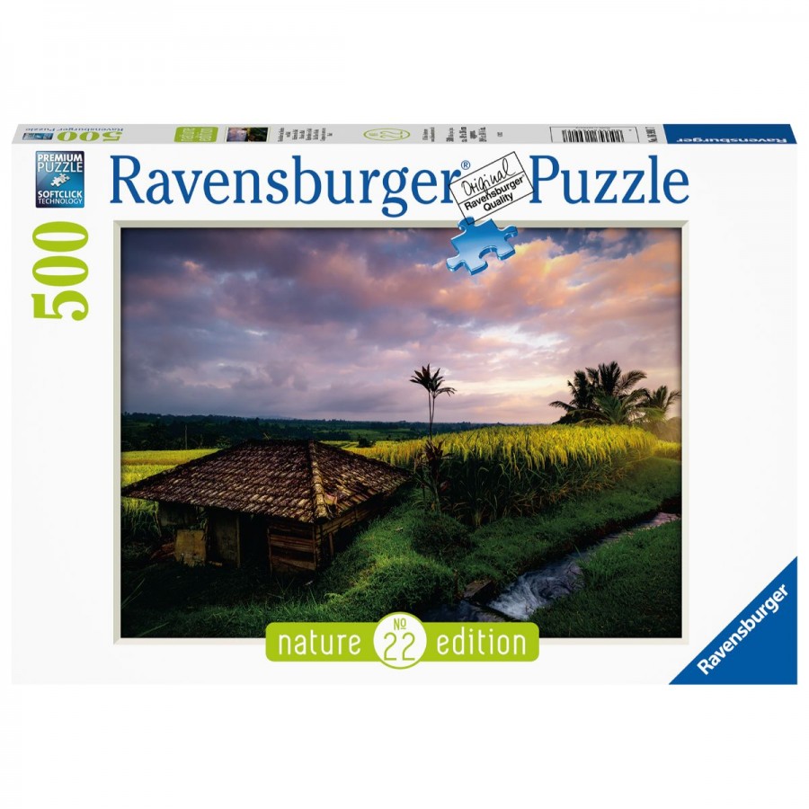 Ravensburger Puzzle 500 Piece Bali Rice Fields