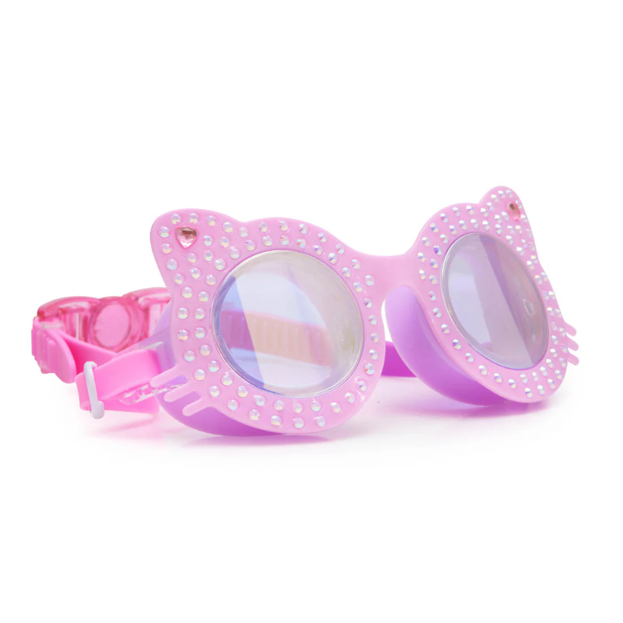 Bling2O G Kitten Pawprint Pink Swimming Goggles