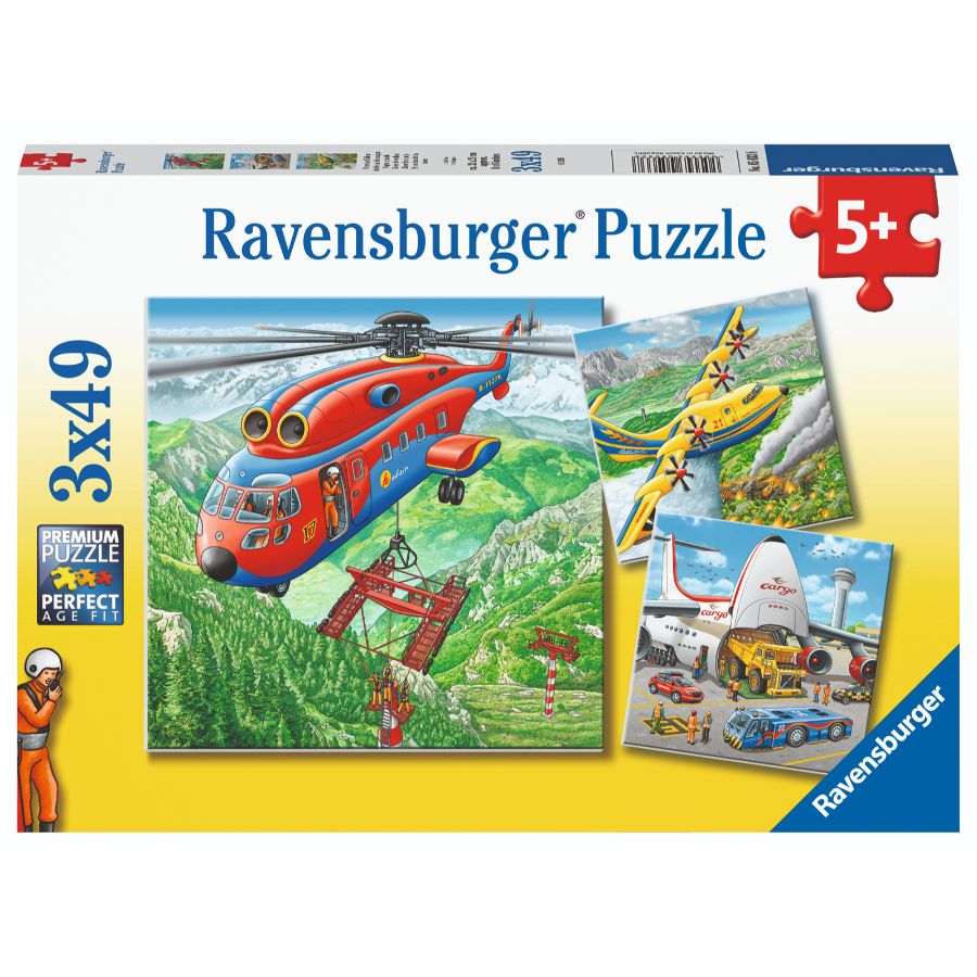 Ravensburger Puzzle 3x49 Piece Above The Clouds