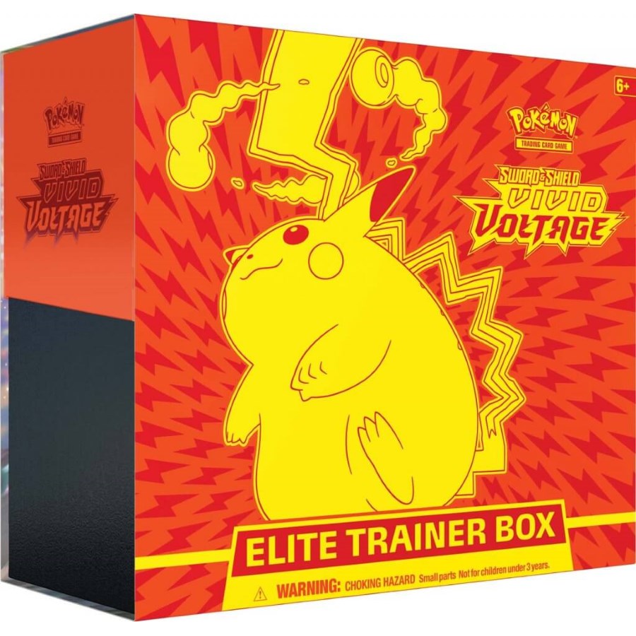 Pokemon TCG Sword & Shield Vivid Voltage Trainer Box