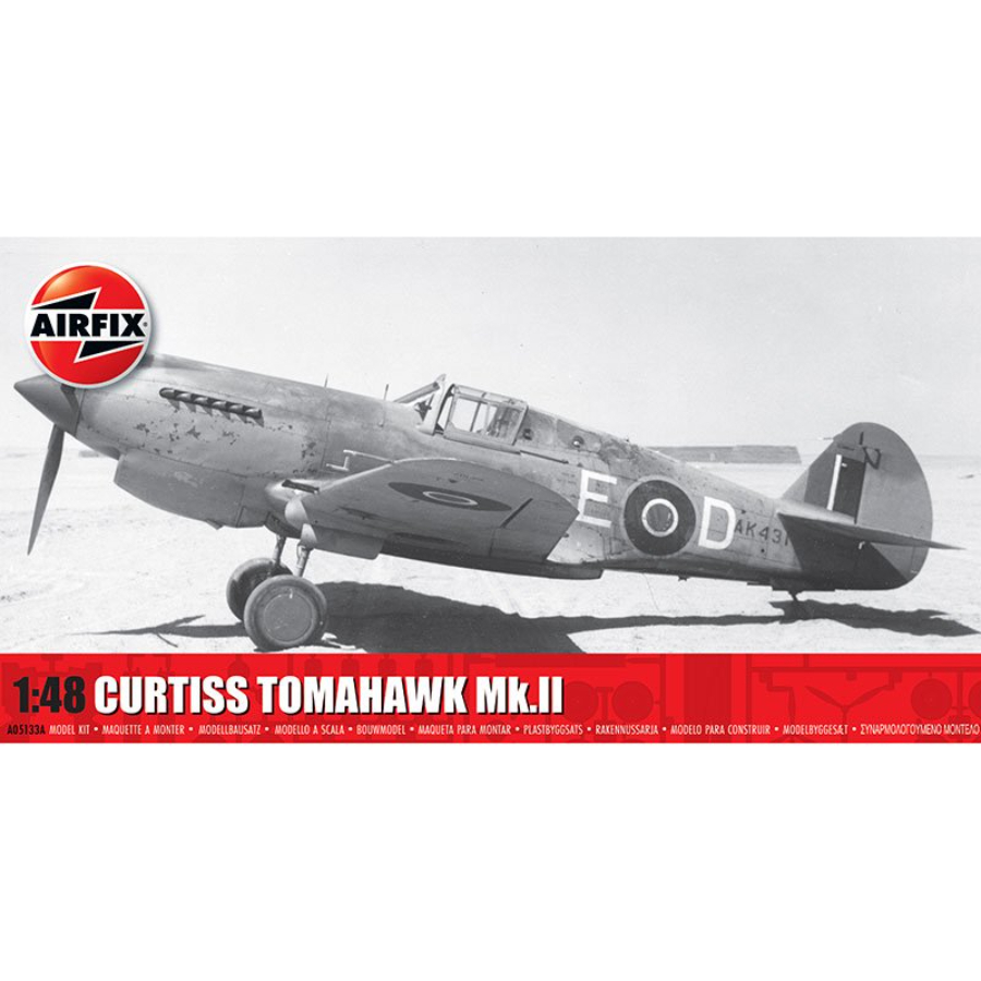 Airfix Model Kit 1:48 Curtiss Tomahawk Mk II