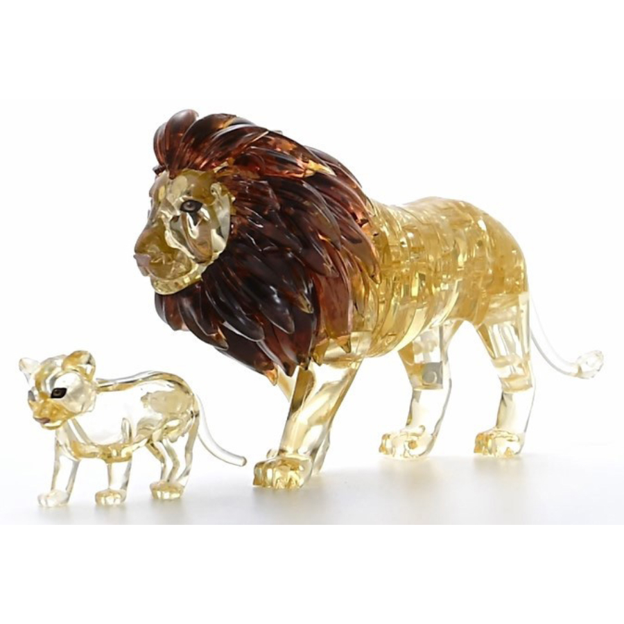 Crystal Puzzles Lion & Cub