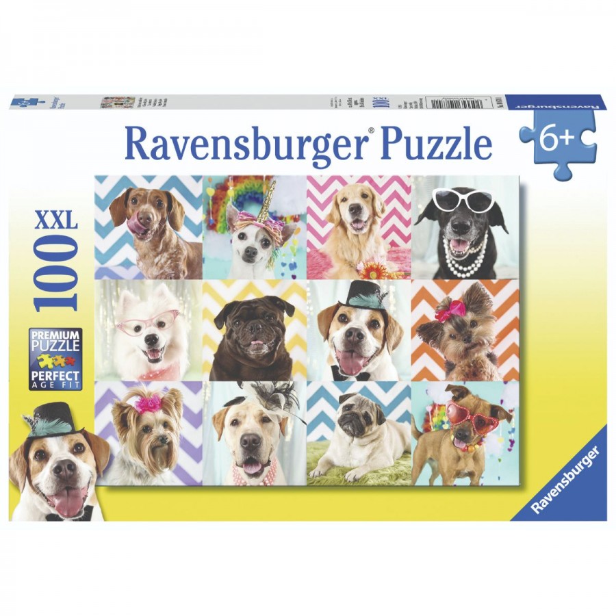 Ravensburger Puzzle 100 Piece Doggy Disguise