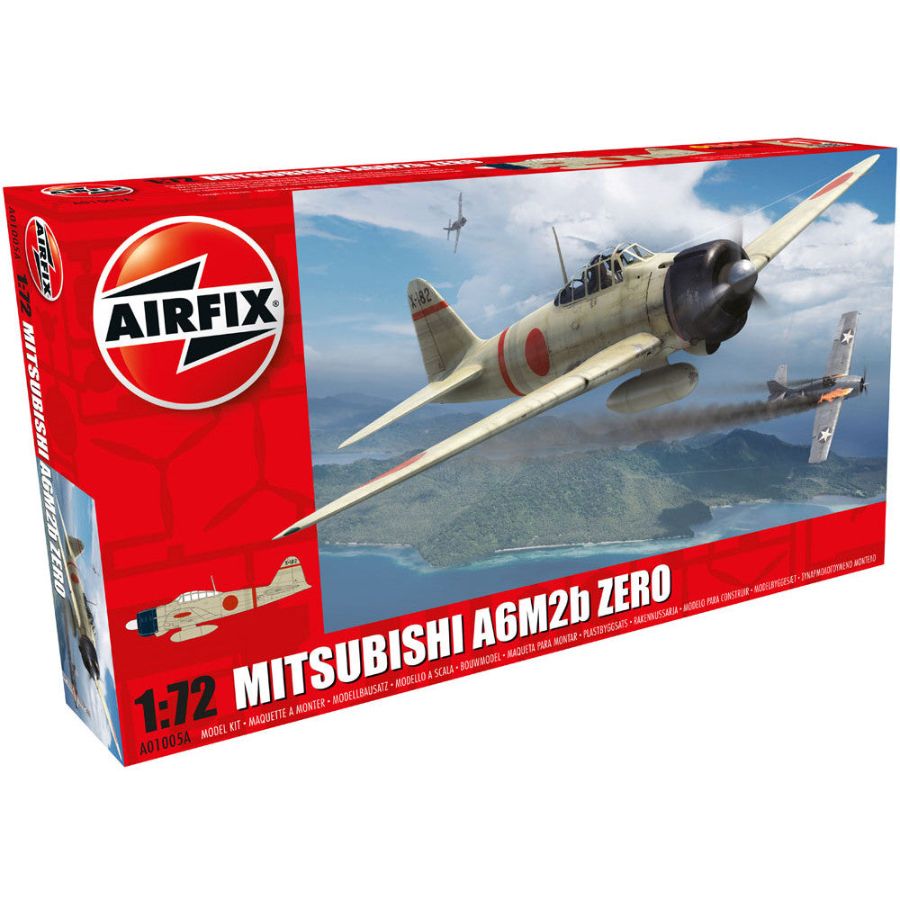 Airfix Model Kit 1:72 Mitsubishi A6M2B Zero
