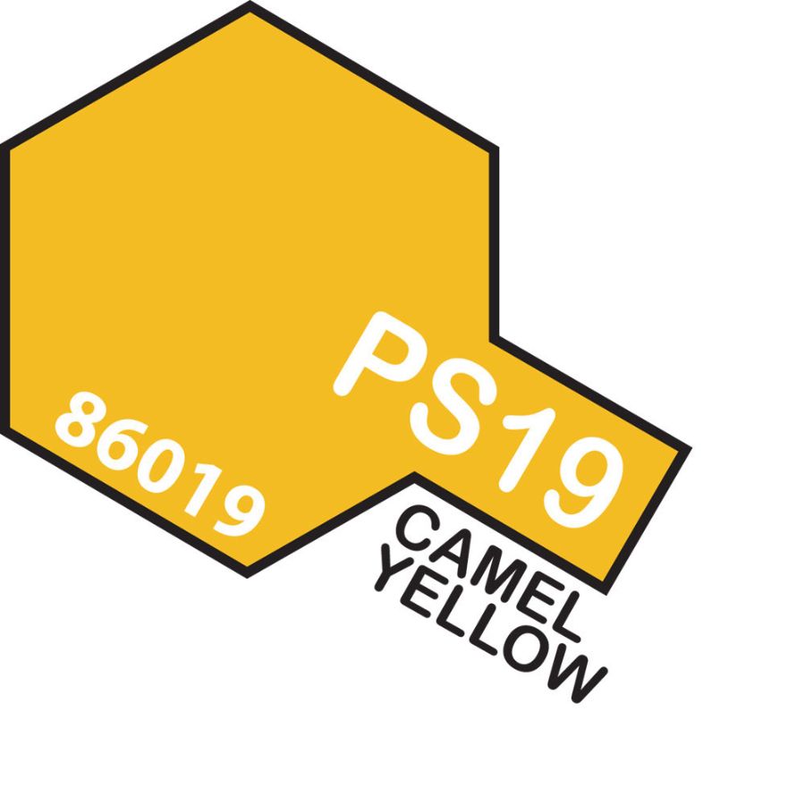 Tamiya Spray Polycarb Paint PS19 Camel Yellow