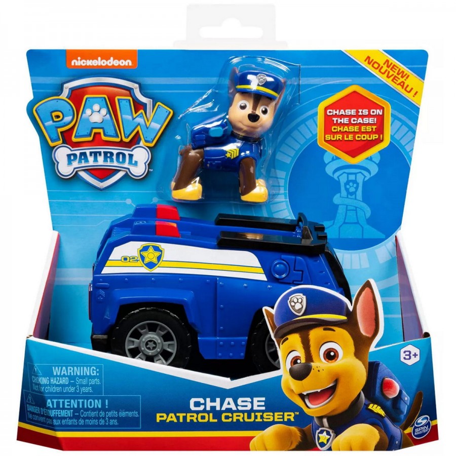 Paw Patrol Basic Vehicle With Pup Assorted