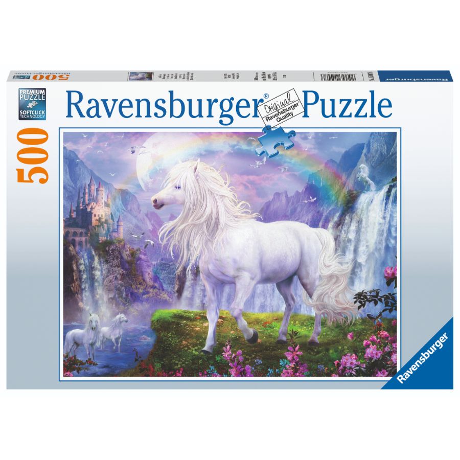 Ravensburger Puzzle 500 Piece Mystic Steeds