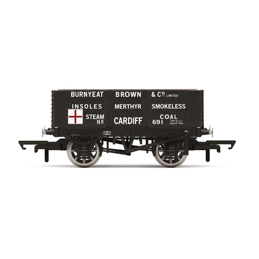 Hornby Rail Trains HO-OO Carriage 7 Plank Wagon Lowe & Warwick Era 2