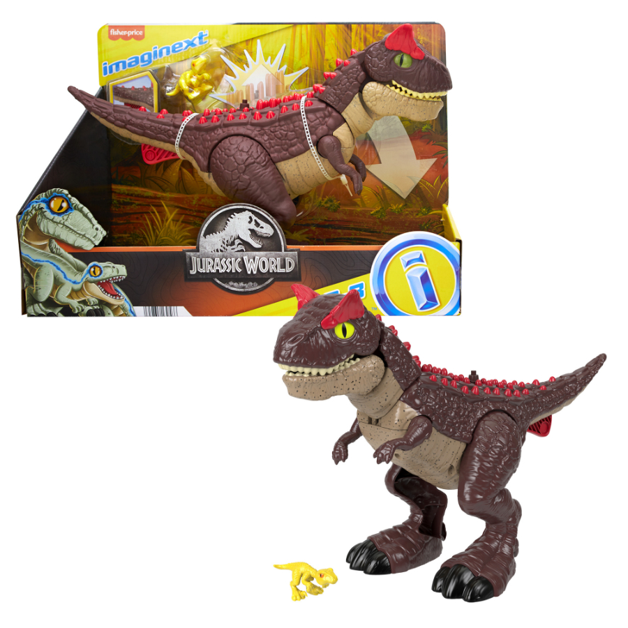 Imaginext Jurassic World Carnotaurus Dinosaur Toy