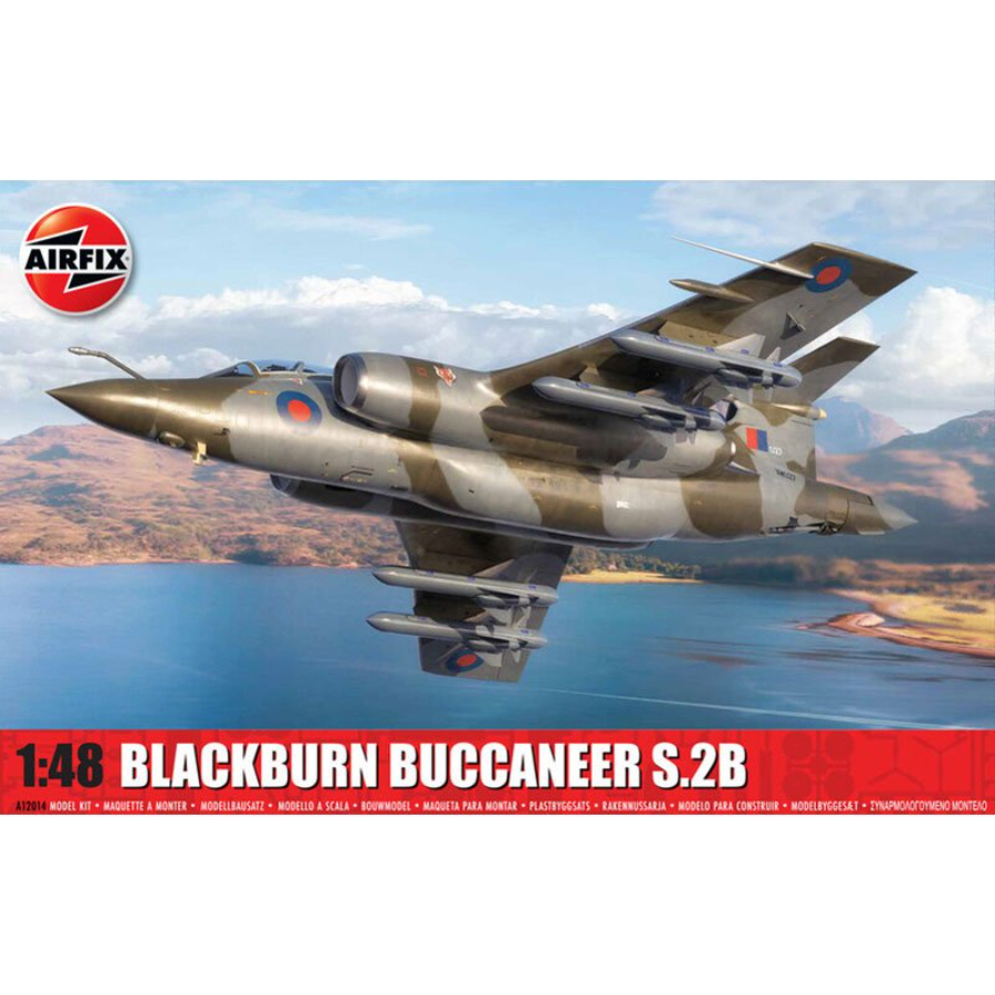 Airfix Model Kit 1:48 Blackburn Buccaneer S2 RAF