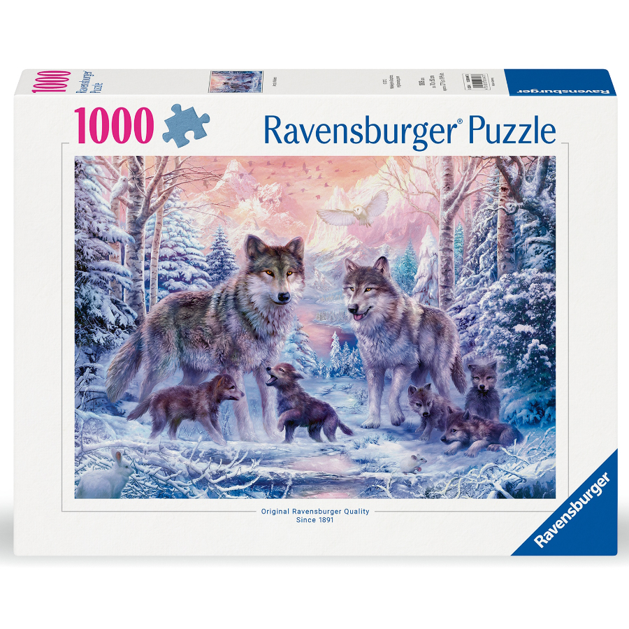 Ravensburger Puzzle 1000 Piece Arctic Wolves SF
