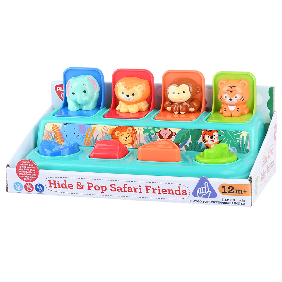 Hide & Pop Safari Friends