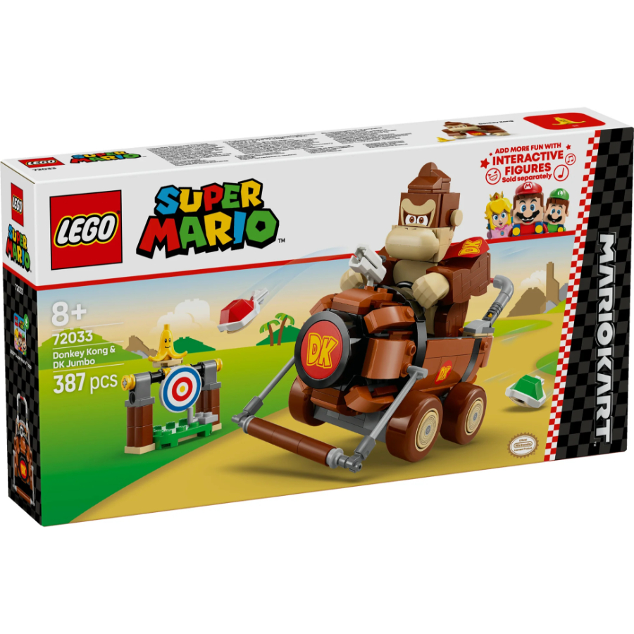 LEGO Super Mario Mario Kart Donkey Kong & DK Jumbo Kart