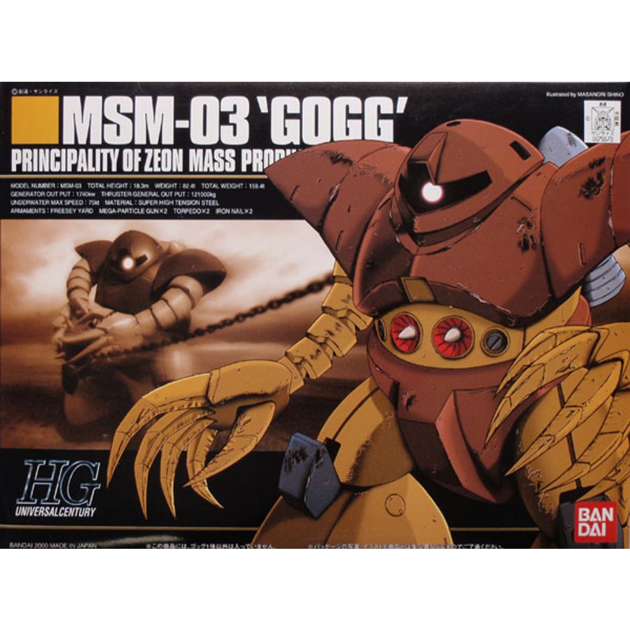 Gundam Model Kit 1:144 HGUC Gogg