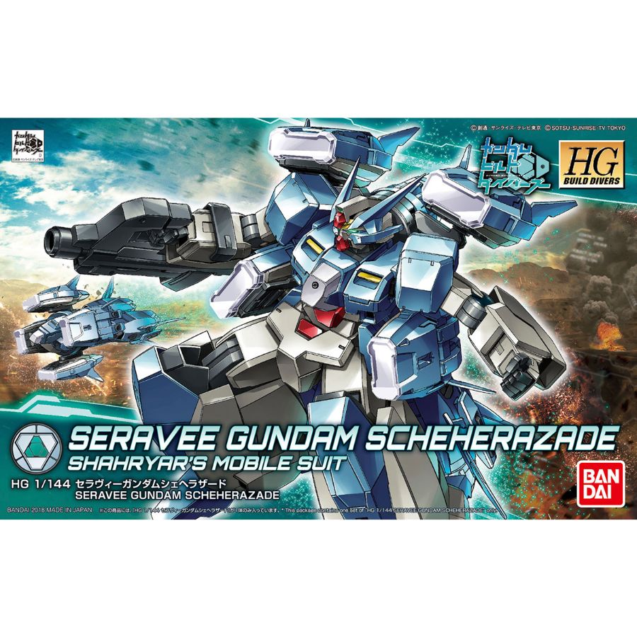 Gundam Model Kit 1:144 HGBD Seravee Scheherazade