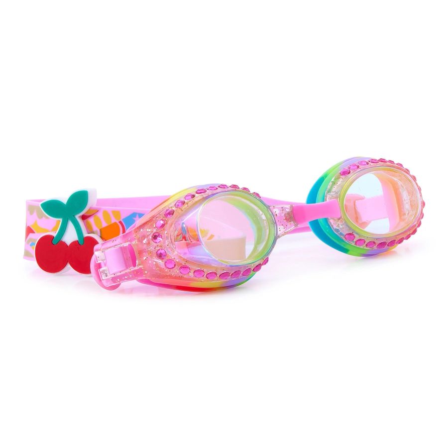 Bling2O G Classic Edition Rainbow Swirl Swimming Goggles