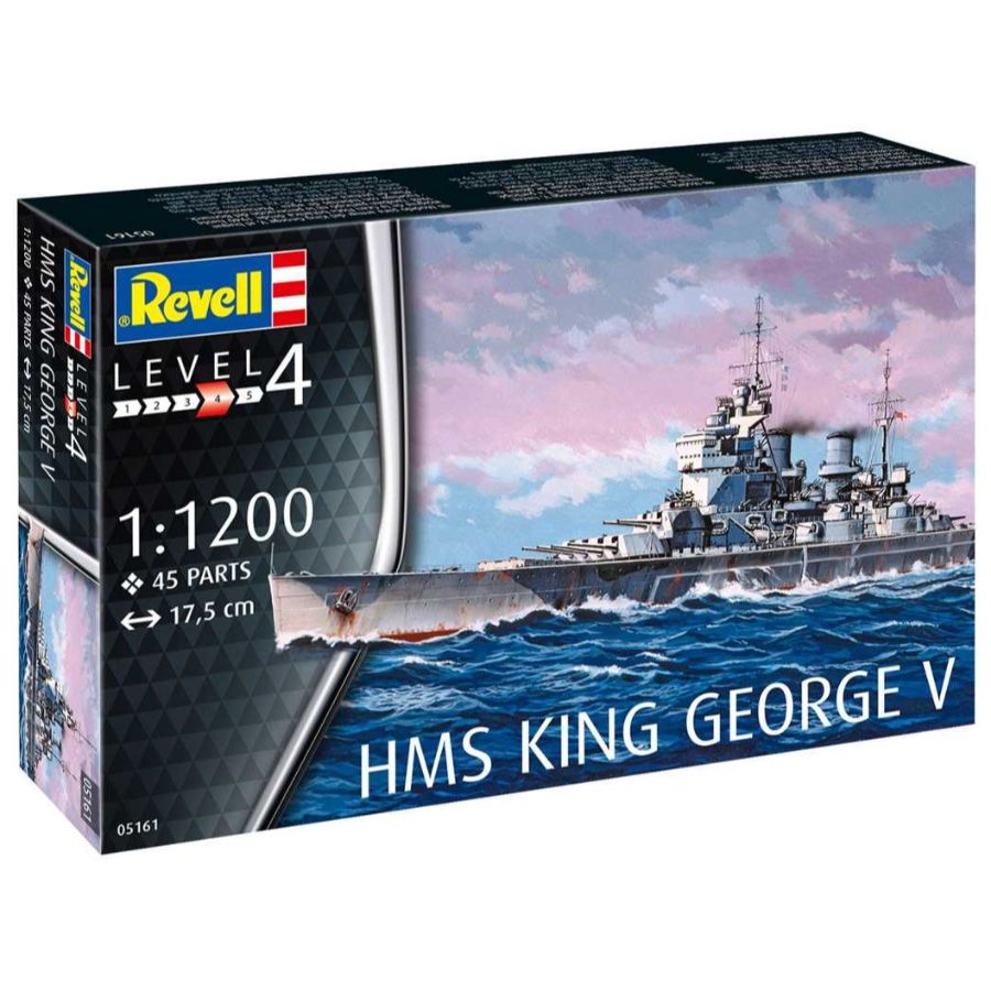 Revell Model Kit Gift Set 1:200 HMS King George V