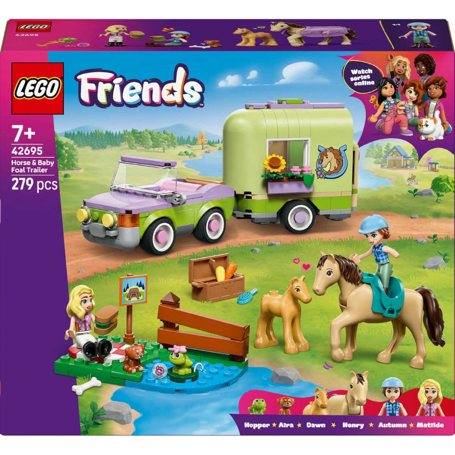 LEGO Friends Horse & Baby Foal Trailer