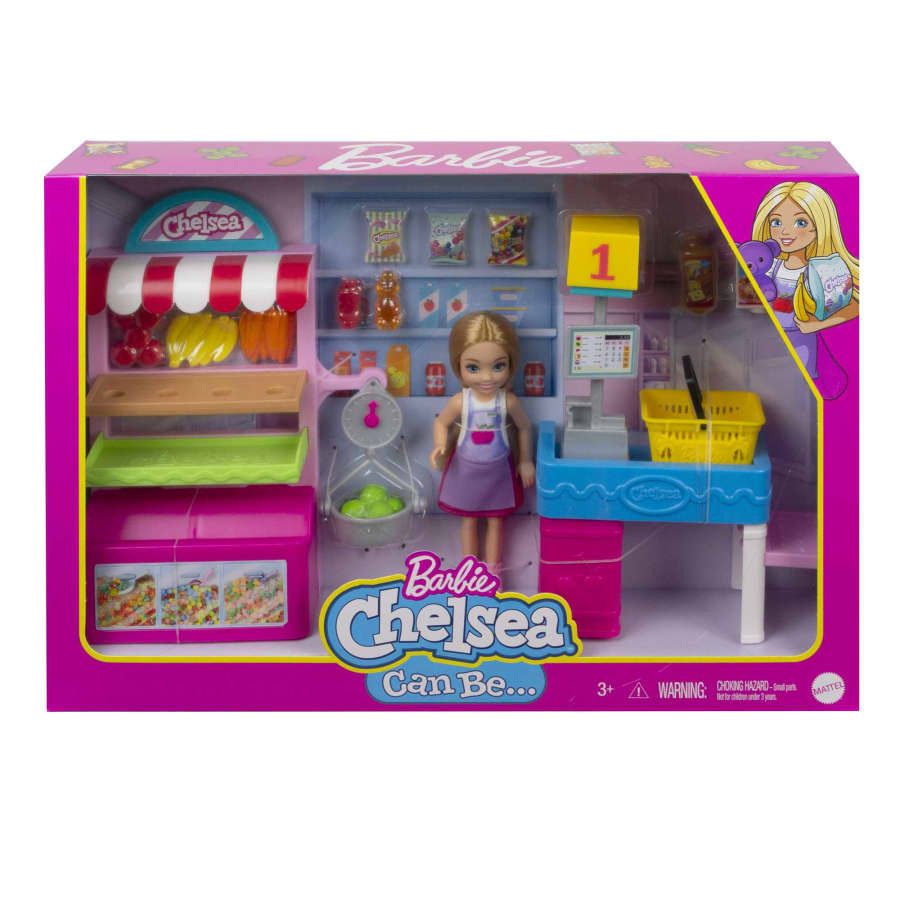 Barbie Chelsea With Snack Cart & Accessories