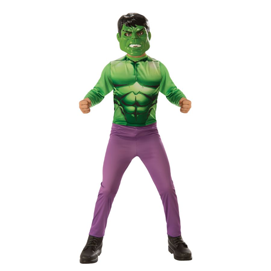 Hulk Classic Kids Dress Up Costume Size 3-5