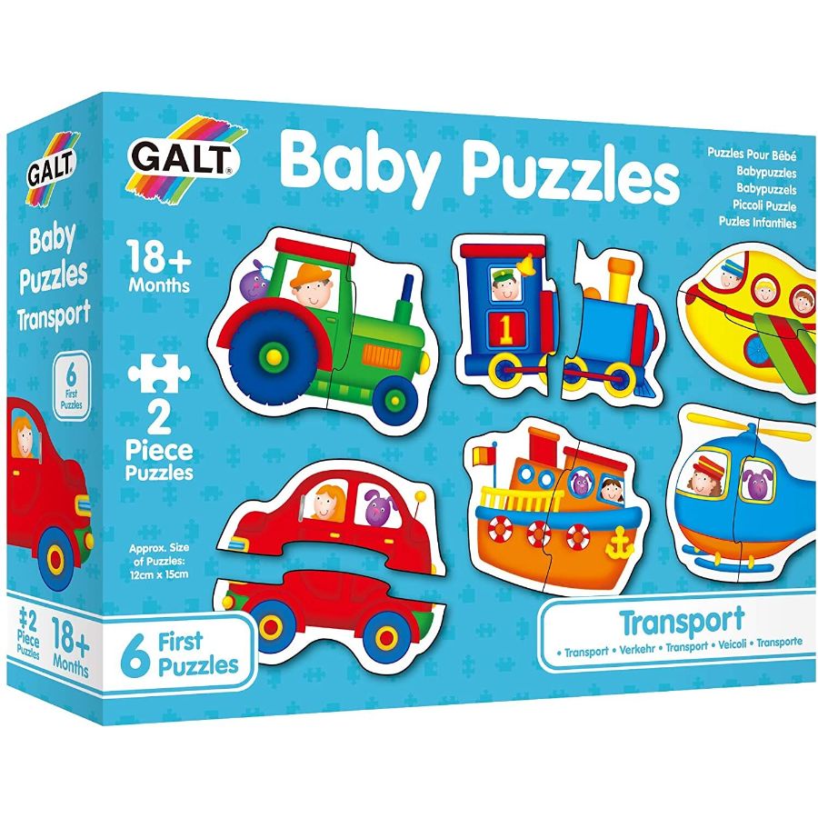 Galt Baby Puzzle Transport 6 Pack