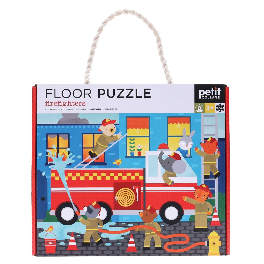 Petitcollage Firefighters Floor Puzzle