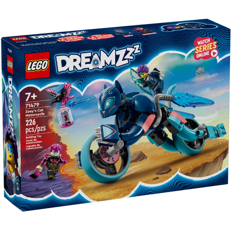 LEGO Dreamzzz Zoeys Cat Motorcycle