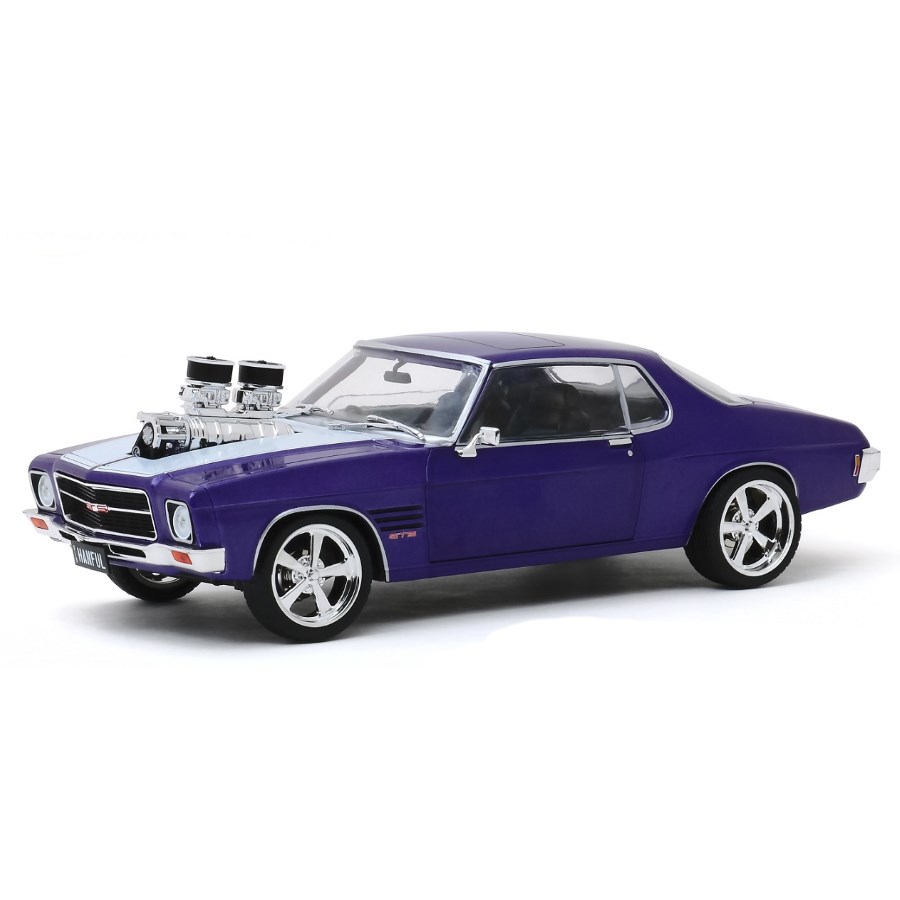 DDA Diecast 1:24 1973 Hanful Holden Monaro HQ GTS Custom Purple