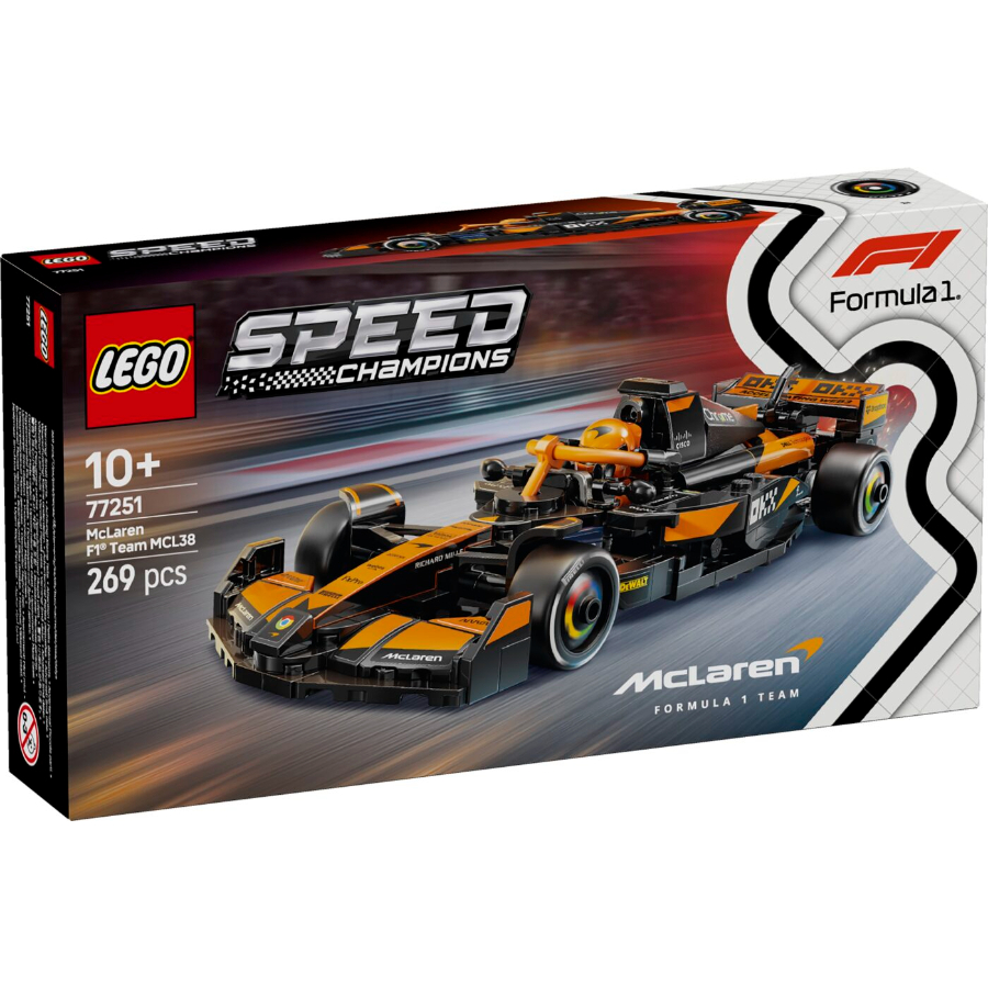 LEGO Speed Champions Formula 1 McLaren F1 Team MCL38 Race Car