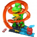 Hot Wheels City T-Rex Vs Fire Station Playset