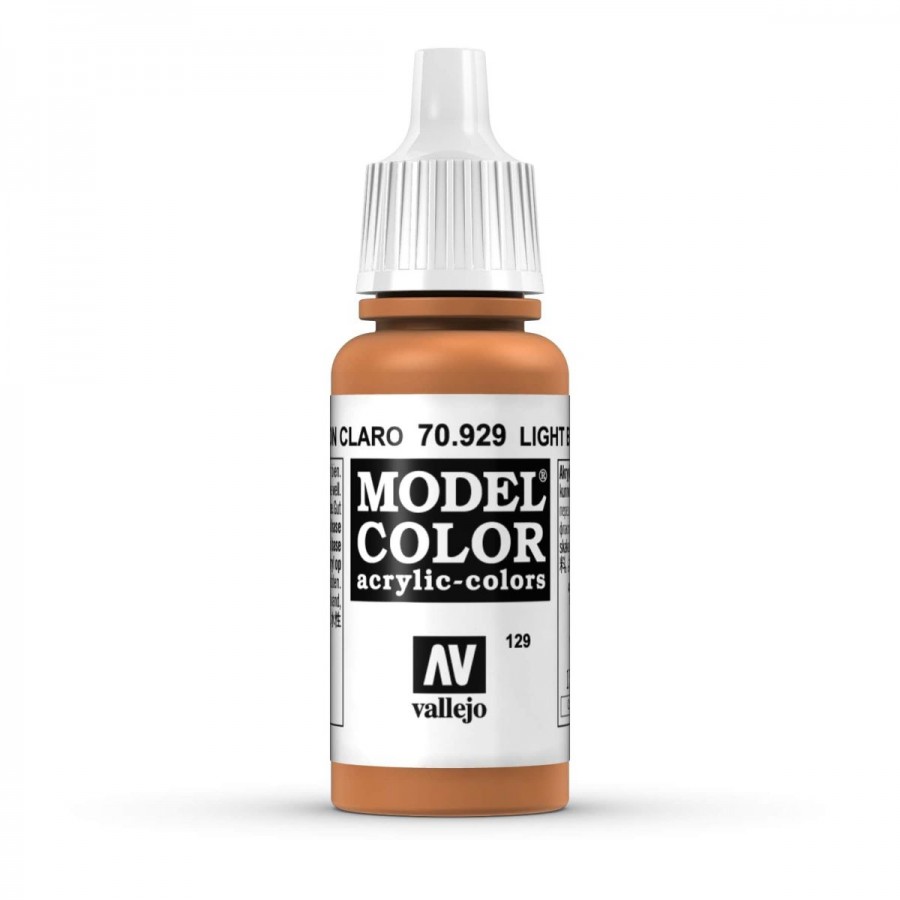 Vallejo Acrylic Paint Model Colour Light Brown 17ml