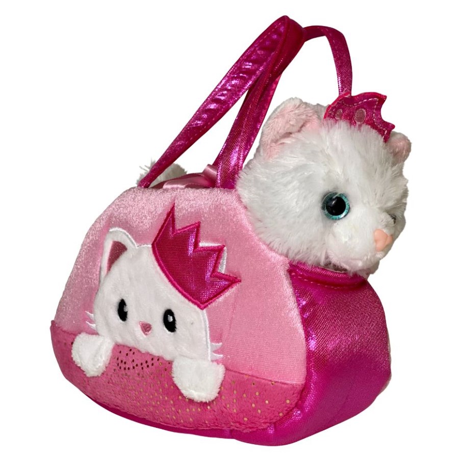 Plush In Bag Cat In PrIncess Cat Bag