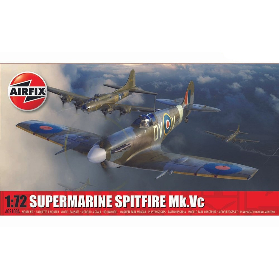 Airfix Model Kit 1:72 Supermarine Spitfire Mk VC