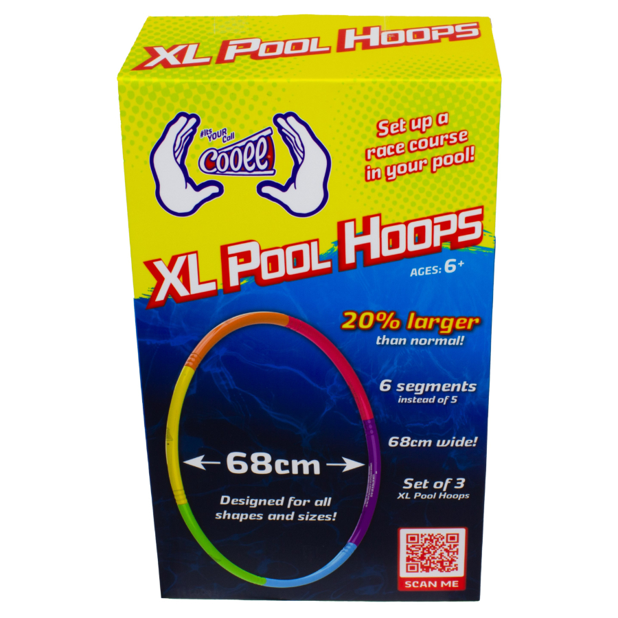 Cooee XL Pool Hoops 3 Pack