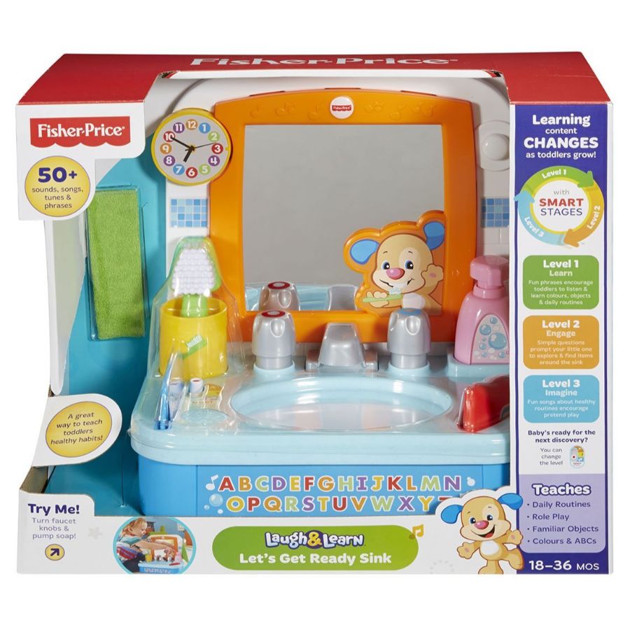 Fisher Price Laugh & Learn Lets Get Ready Sink