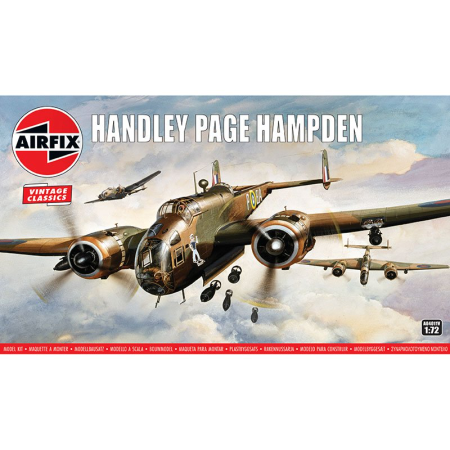 Airfix Model Kit 1:72 Handley Page Hampden