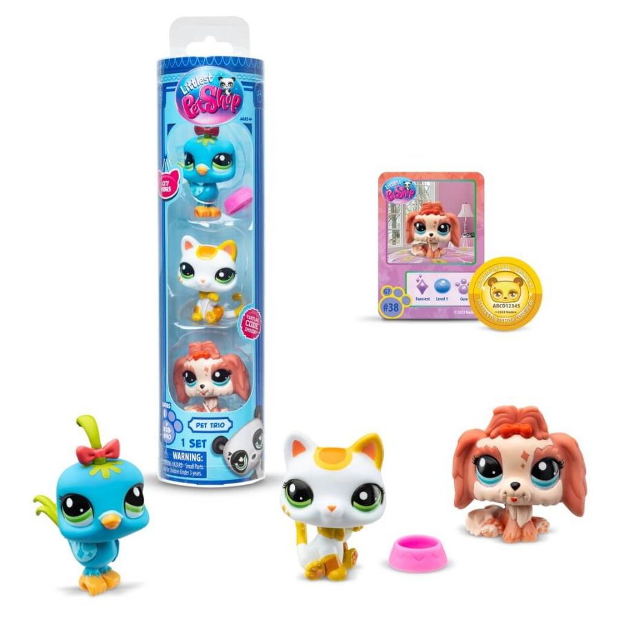 Littlest Pet Shop 3 Pack In Tube Assorted