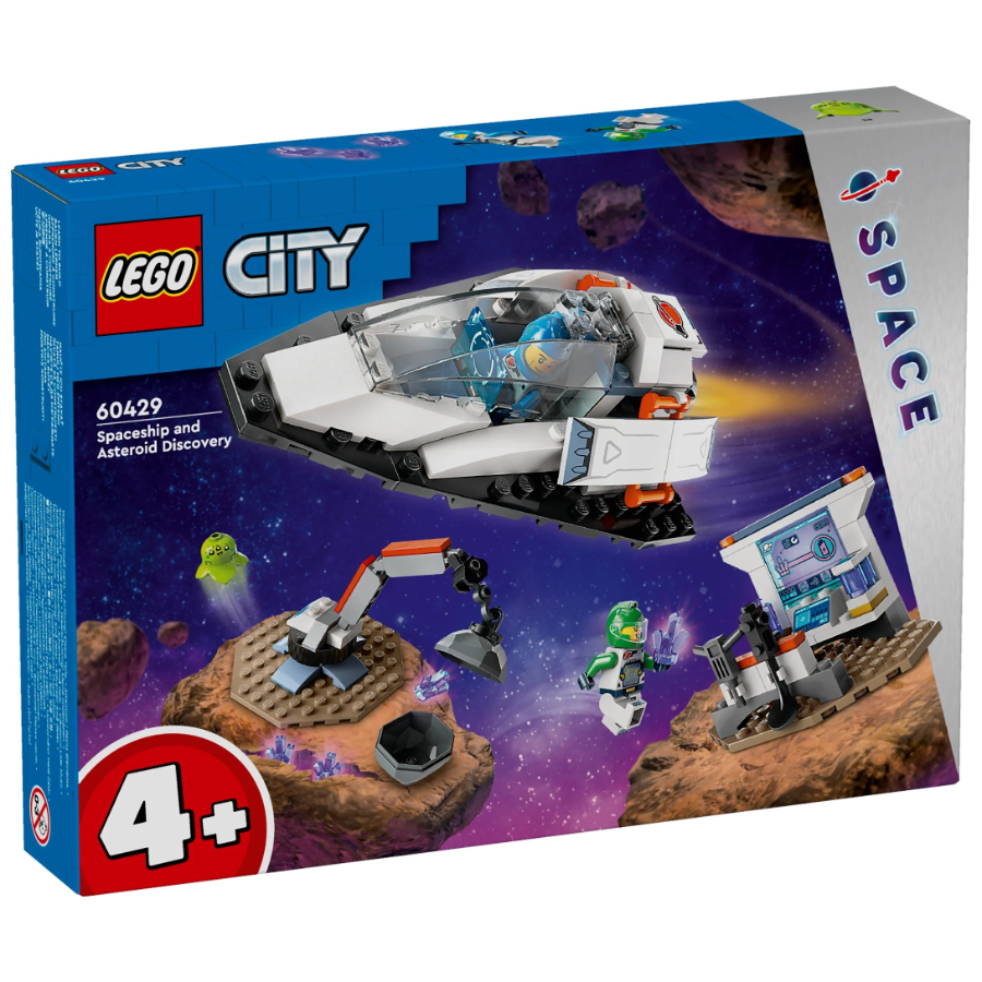 LEGO City Spaceship & Asteroid Discovery Age 4+ Set