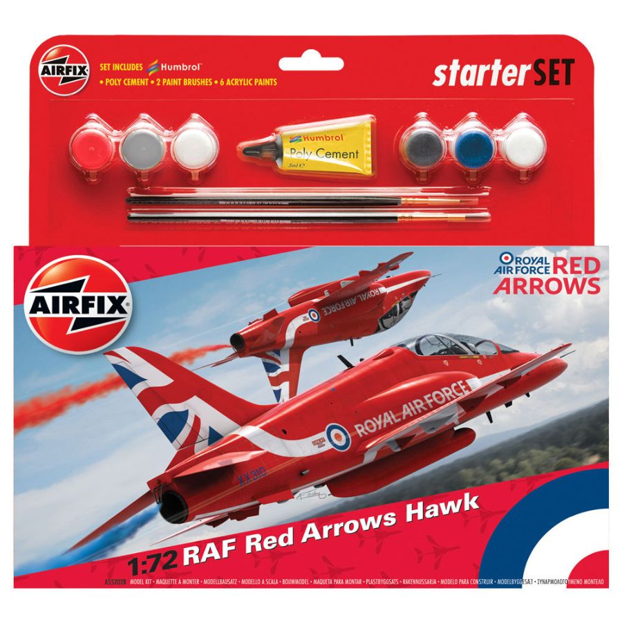Airfix Starter Kit 1:72 Red Arrows Hawk 2015