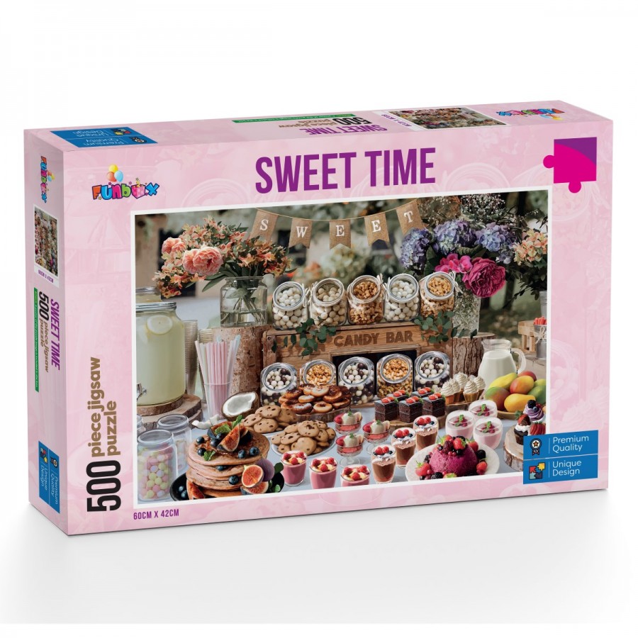 Funbox Puzzle 500 Piece Sweet Time