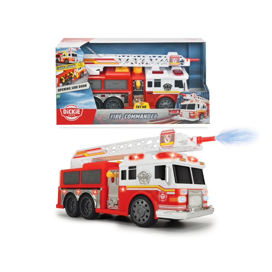 Dickie Toys Fire Engine With Light Sound & Water Pump