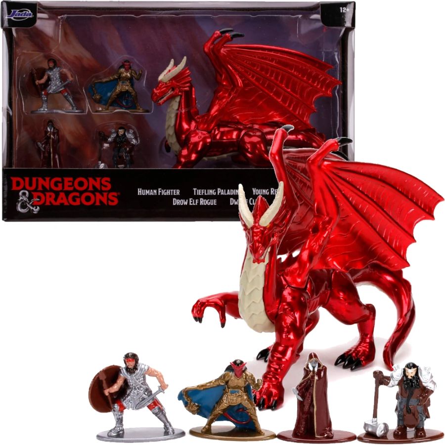 Jada Dungeons & Dragons Diecast Figures Deluxe Pack