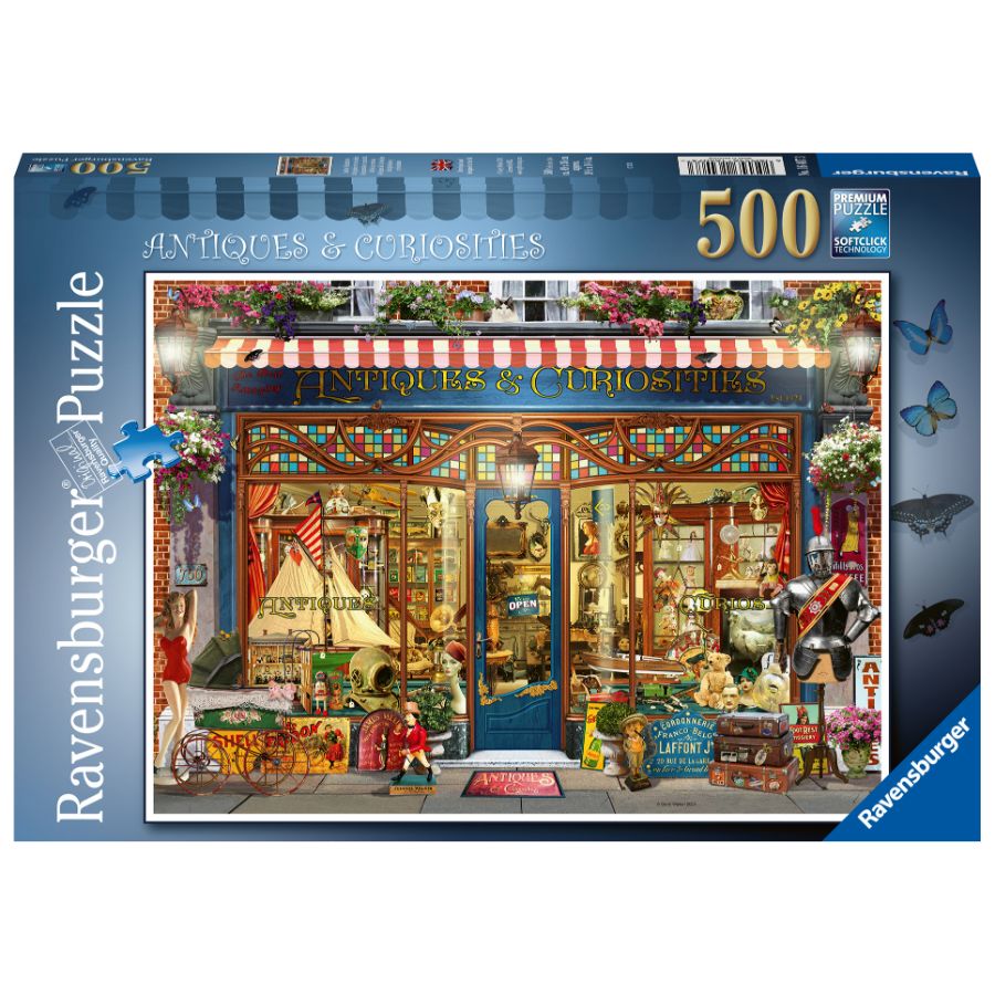 Ravensburger Puzzle 500 Piece Antiques & Curiosities