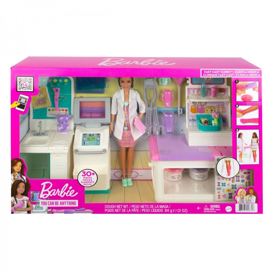 Barbie Fast Cast Medical Clinic Playset