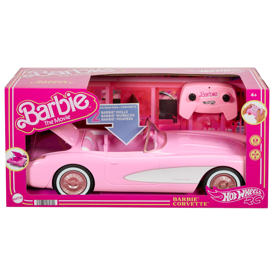 Barbie The Movie Radio Control Corvette