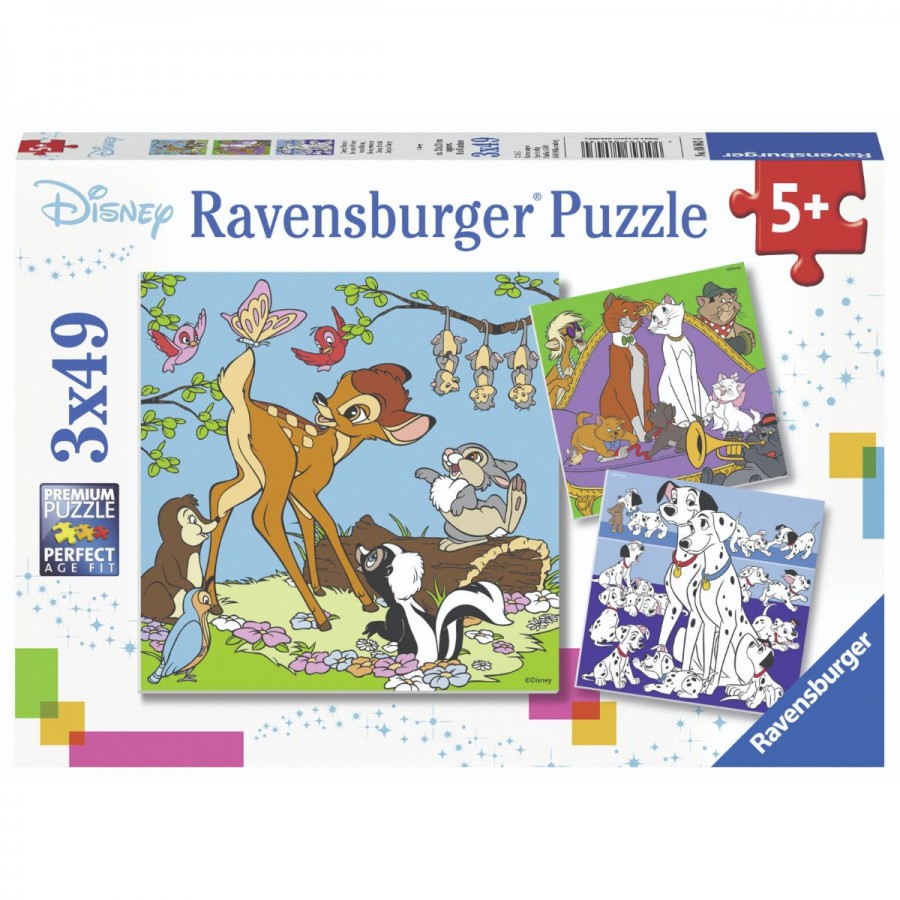 Ravensburger Puzzle Disney 3x49 Piece Disney Friends