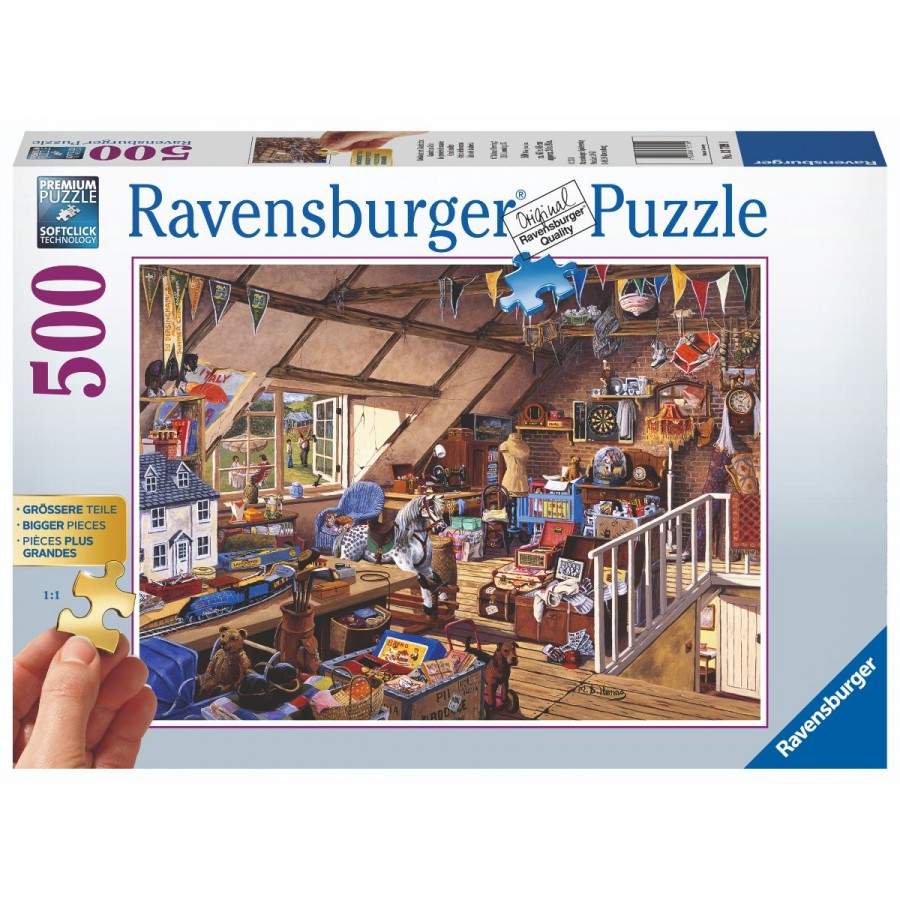 Ravensburger Puzzle 500 Piece Grandmas Attic