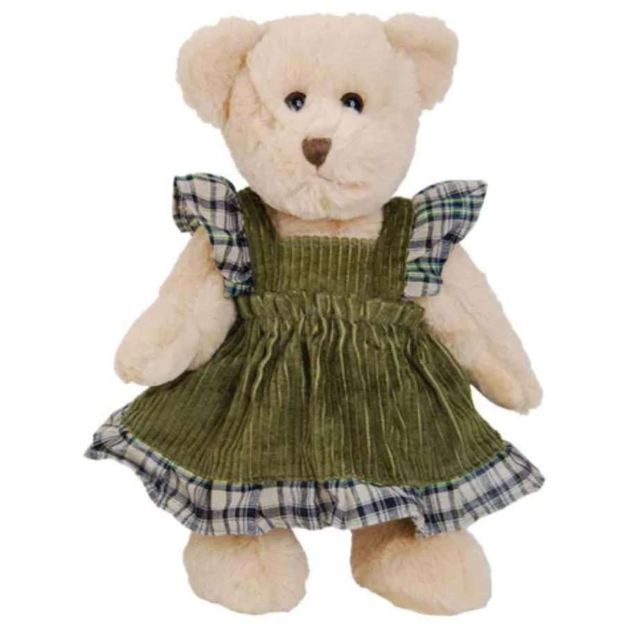 Bear Bridgit In Green Dress 30cm