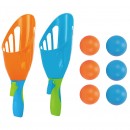 Pop & Catch Game With Two Paddles & Six Balls